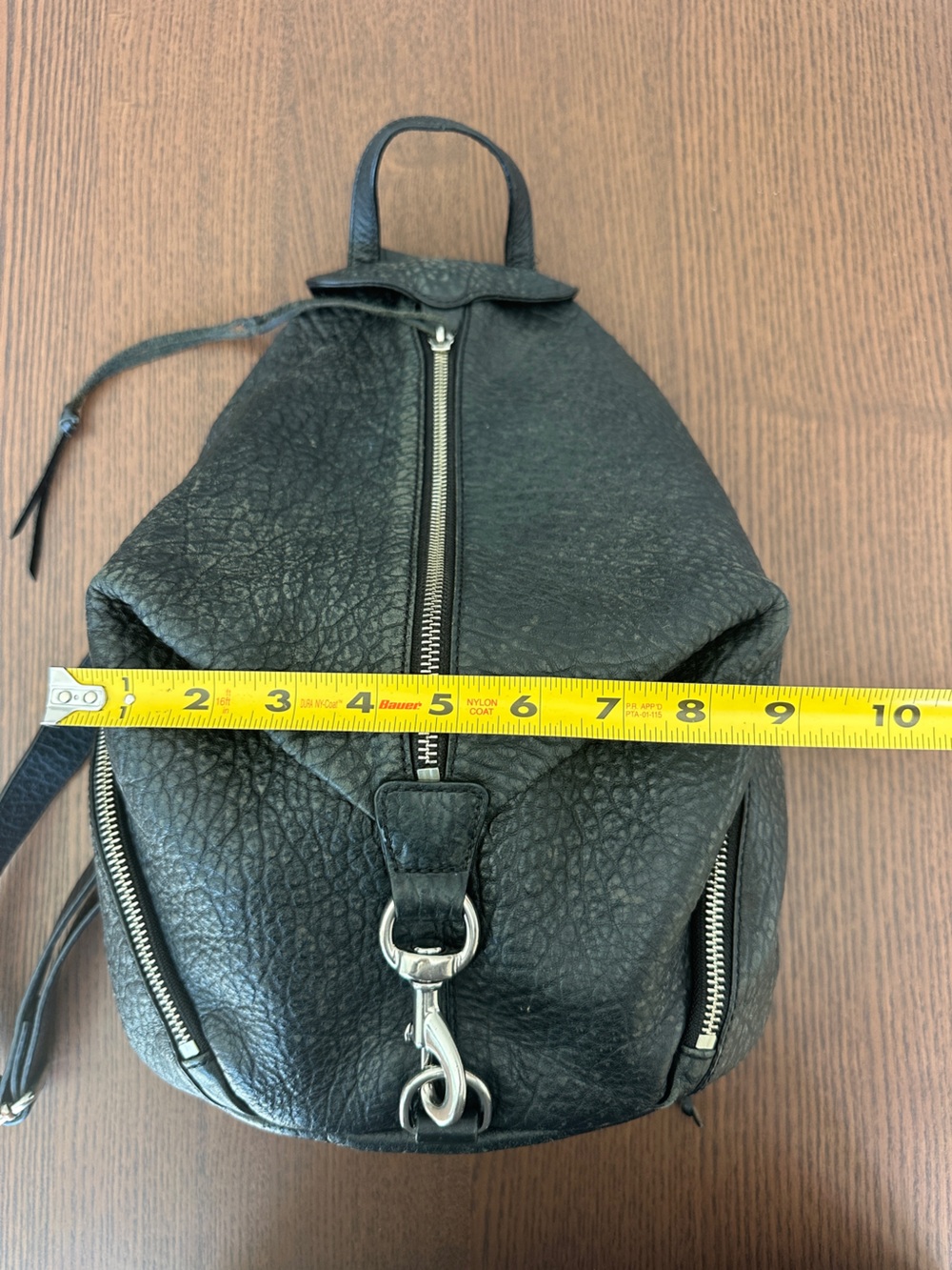 Rebecca Minkoff Black Julian Backpack - Picture 10 of 12